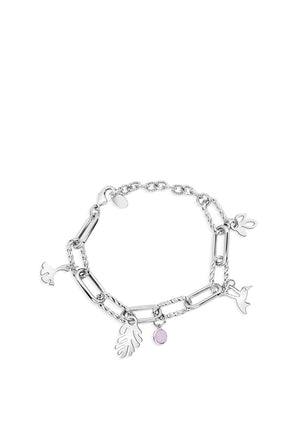 Newbridge Wish Charm Bracelet, Silver
