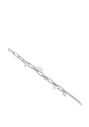 Newbridge Wish Charm Bracelet, Silver