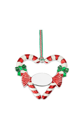 CANDY CANE HEART CHRISTMAS TREE DECOR