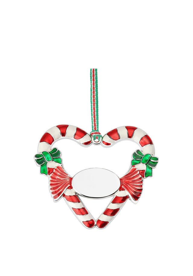 CANDY CANE HEART CHRISTMAS TREE DECOR