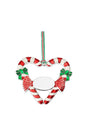 CANDY CANE HEART CHRISTMAS TREE DECOR