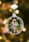 Newbridge Candy Cane Bauble Christmas Tree Decoration