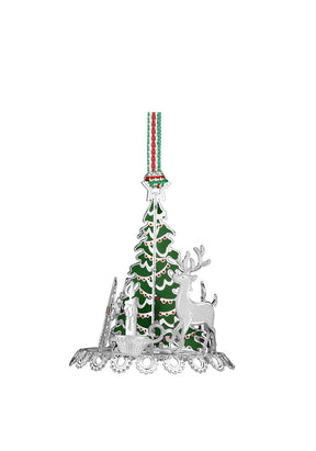 Snowman Carousel Christmas Tree Decoraation