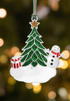 Newbridge Christmas Tree With Snowman Tree Decoration