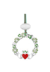 CLADDAGH WITH SHAMROCK CHRISTMAS TREE