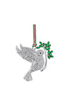 Dove with Olive Branch Christmas Tree Decoration