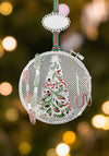 Newbridge Embroidery Hoop Christmas Tree Decoration
