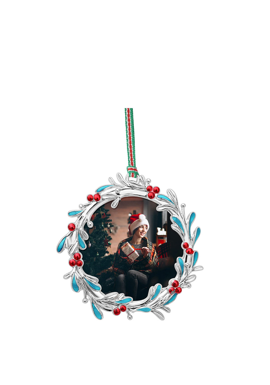 MISTLETOE PHOTOFRAME CHRISTMAS TREE DECOR