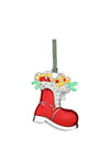 Red Boot Christmas Tree Decoration