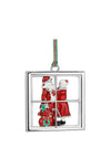 Santa Leaving North Pole Christmas Tree Decoration