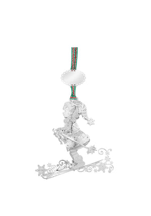 Newbridge Skiing Elf Christmas Tree Decoration