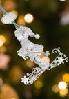 Newbridge Skiing Elf Christmas Tree Decoration