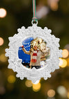 Newbridge Snowflake Photo Frame Tree Decoration