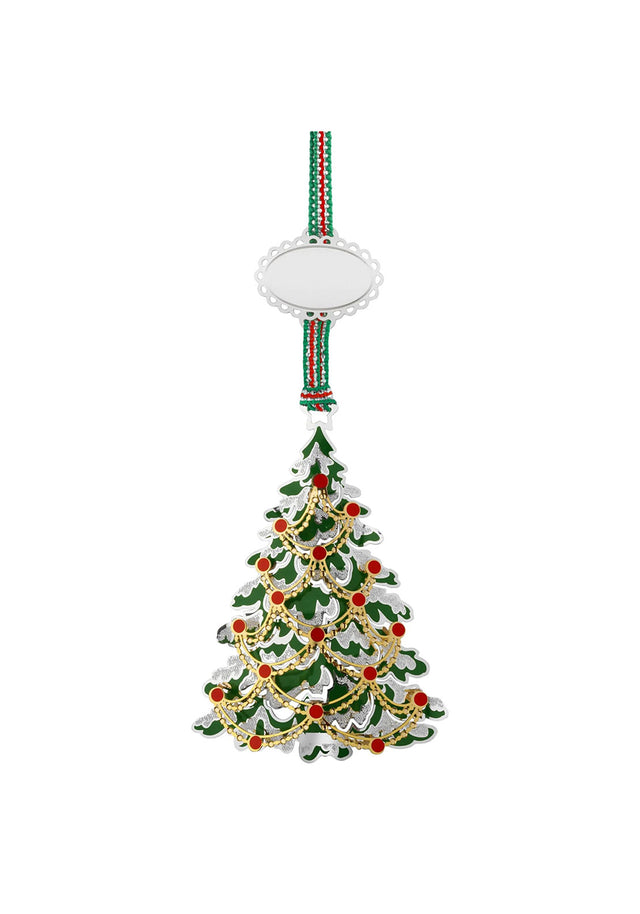 GOLD SILVER PLATED CHRISTMAS TREE DECOR