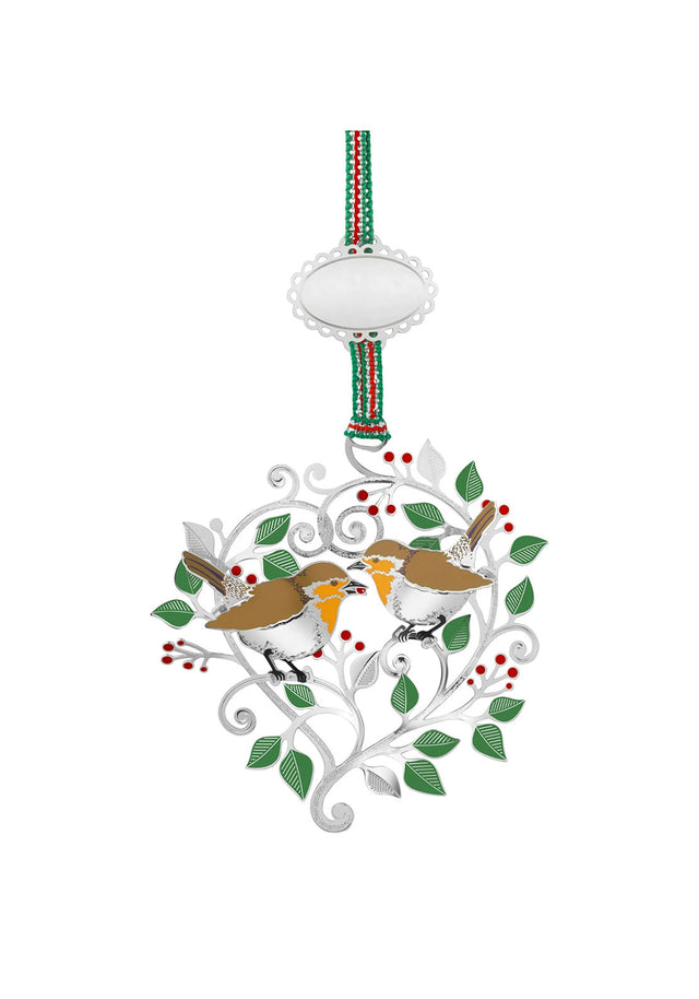 WINTER ROBINS CHRISTMAS TREE DECOR