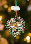 WINTER ROBINS CHRISTMAS TREE DECOR