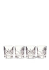 Newgrange Living Adare Set of 4 Whiskey Glasses