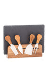 Newgrange Living Cheese Slate Cutting Board Set, 4 Piece