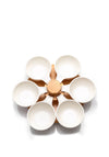 CERAMIC DIPSET MEDIUM WITH TURNTABLE