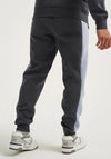 NICCE Mercury Stripe Joggers, Anthracite & Heron Blue