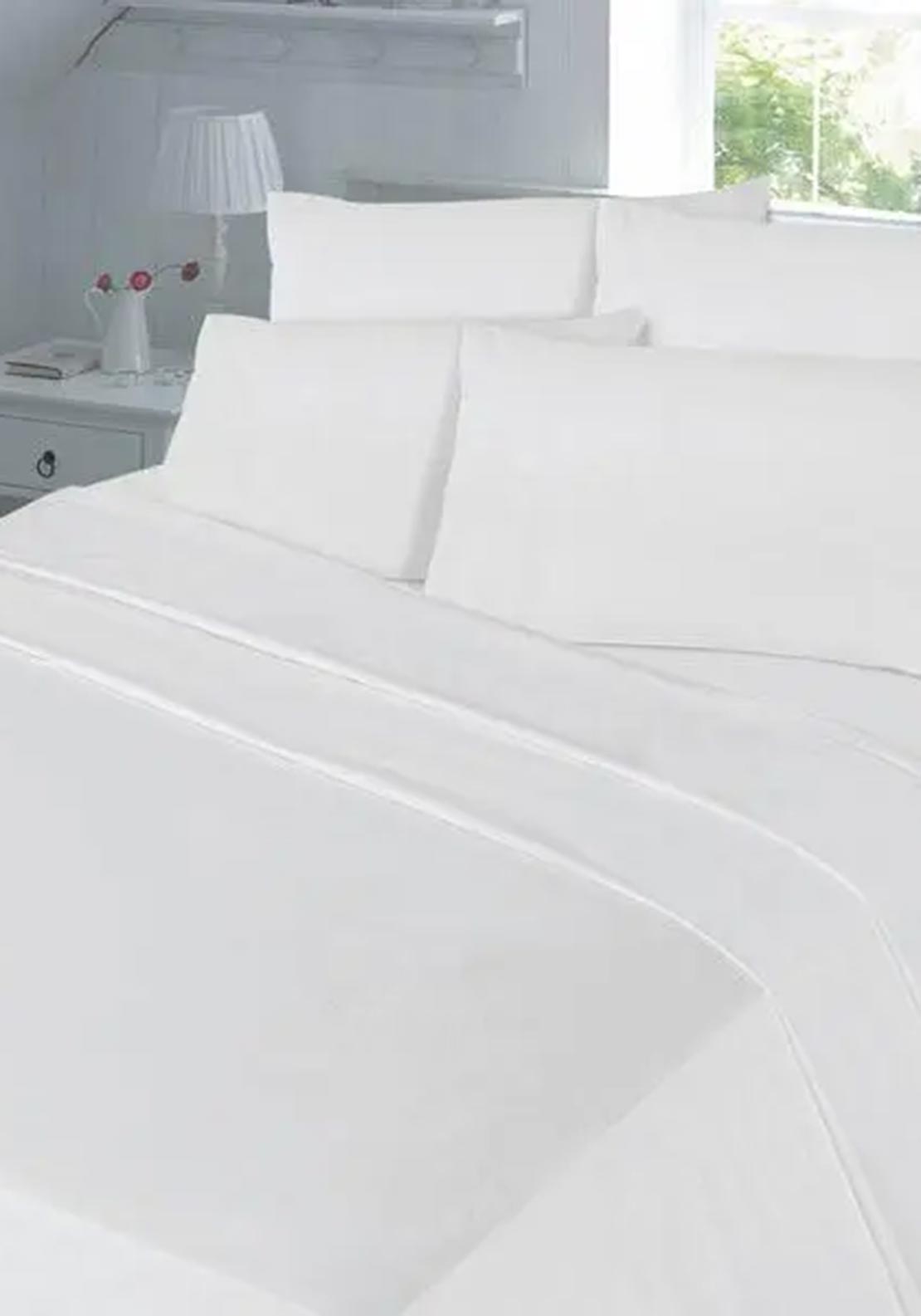 Night Zone Brushed Cotton Flannelette Double Sheet Set
