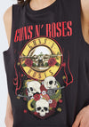 Noisy May Guns N’ Roses Print Tank Top, Black
