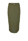 Noisy May Zahara Textured Midi Skirt, Kalamata