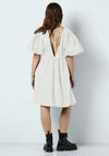 Noisy May Chiara Mini Smock Dress, Bright White