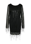Noisy May Starlet Sequin Mini Dress, Black