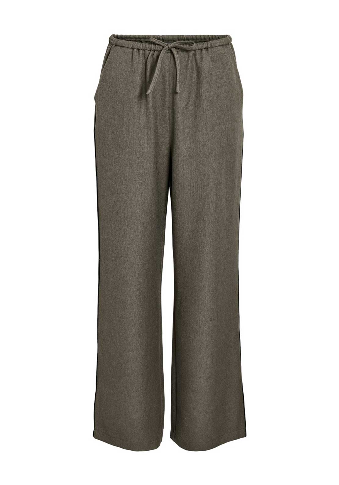 Noisy May Friday String Elasticated Trousers, Morel