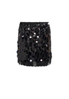 Noisy May Elva Sequin Mini Skirt, Black