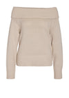 Noisy May Lima Off The Shoulder Jumper, Beige
