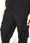 Noisy May Kirby Cargo Trousers, Black