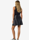 Noisy May Mandy Faux Leather Mini Skirt, Black