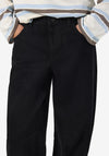 Noisy May Hazel Barrel Leg Jeans, Black