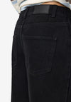 Noisy May Hazel Barrel Leg Jeans, Black