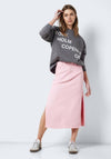 Noisy May Kath Side Split Midi Skirt, Pirouette