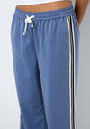 Noisy May Jess Side Stripe Trousers, Blue