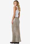 Noisy May Shakira Long Sequin Skirt, Gold