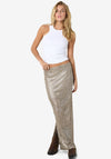 Noisy May Shakira Long Sequin Skirt, Gold