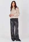 Nu Denmark Puffed Sleeve Blouse, Bone