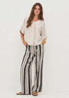 Nu Denmark Oversized Asymmetric V-Neck Blouse, Off-White