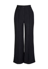 NU Denmark Alina Wide Fit Tailored Trousers, Black