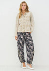 Nu Denmark Casual Army Print Trousers, Green