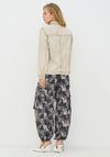 Nu Denmark Casual Army Print Trousers, Green