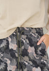 Nu Denmark Casual Army Print Trousers, Green