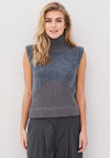 Nu Denmark Alexa Knit Vest, Grey