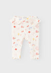 Name It Baby Girl Bellas Print Pant, Jet Stream