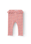 Name It Baby Girl Bellas Print Pant, Ash Rose
