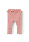 Name It Baby Girl Bellas Print Pant, Ash Rose